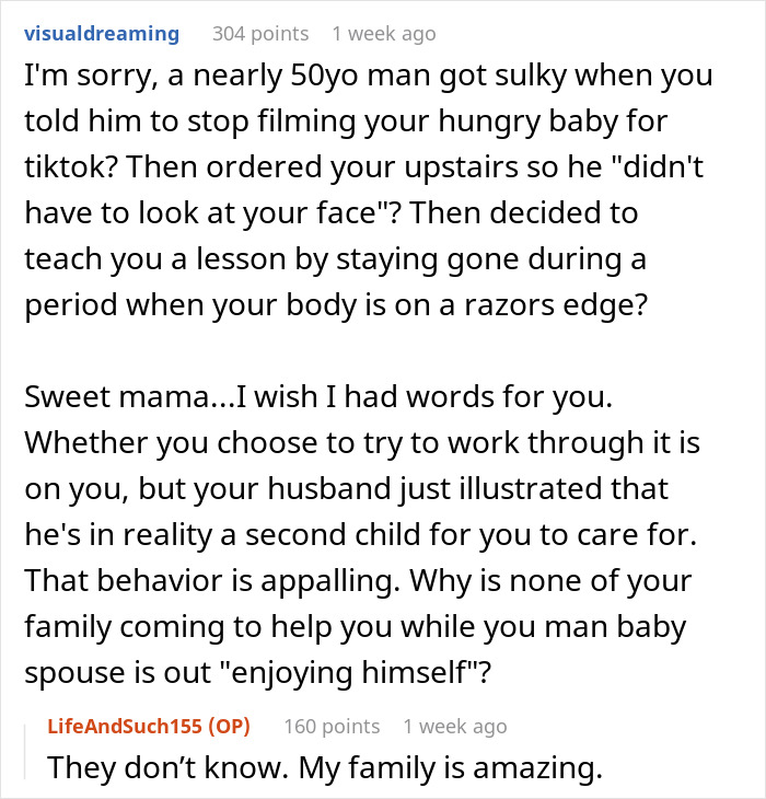 Wife Is Lost And Confused After Her Husband Leaves Her And Their Baby 10 Days After Her C-Section To Stay With His Friends Wife Is Lost And Confused After Her Husband Leaves Her And Their Baby 10 Days After Her C-Section To Stay With His Friends