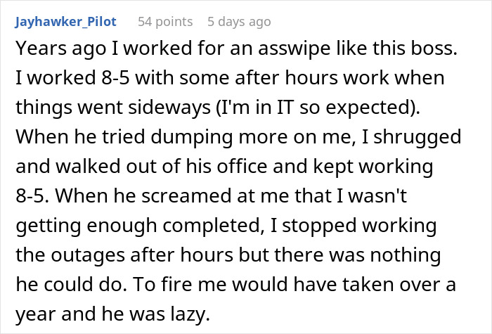 "In A Meeting, I Told My Boss My Workload Was Too Large, He Responded By Adding More Workload, I Resigned As He Said That" "In A Meeting, I Told My Boss My Workload Was Too Large, He Responded By Adding More Workload, I Resigned As He Said That"