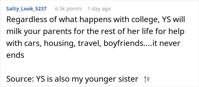 Siblings Feel Nothing But Glee As Their Youngest Sister Fails To Enter Her Dream Colleges Despite Being Parents' Huge Favorite