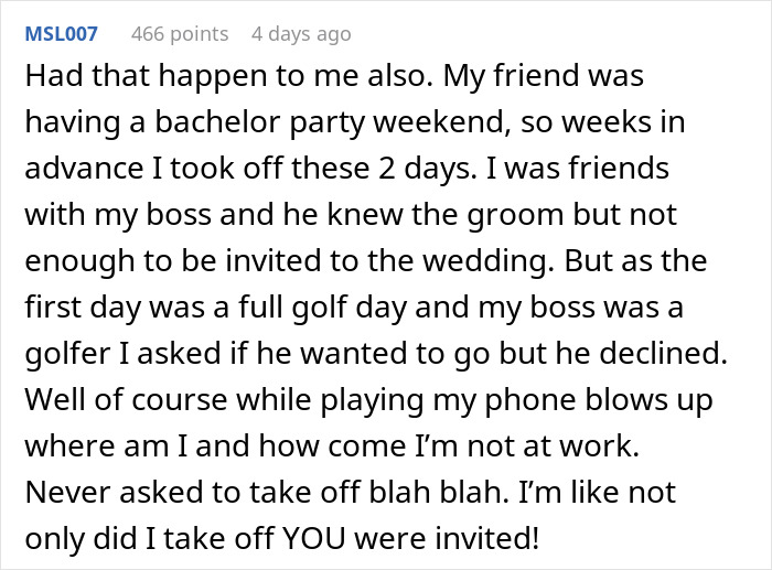 Boss Tries To Cancel Employee’s Day Off, So She Calls In Sick For Three, And The Whole Place Falls Apart Boss Tries To Cancel Employee’s Day Off, So She Calls In Sick For Three, And The Whole Place Falls Apart