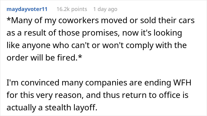 Company Breaks Promise That &ldquo;Working From Home Would Be Permanent&rdquo; And Workers Are Angry