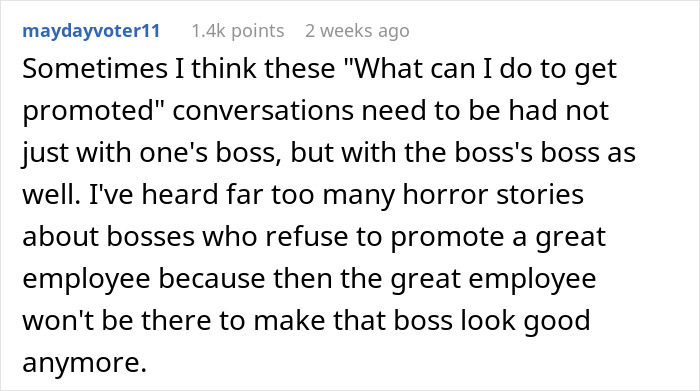 Woman Stops Doing Anything Outside Her Job Description After Boss Refuses To Promote Her, Boss Accuses Her Of Sabotaging The Team
