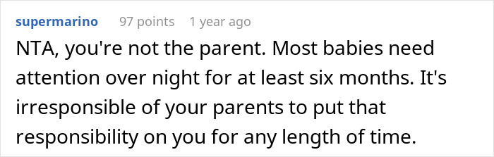 Parents Put 2-Month-Old Baby In Teen Brother's Room Because Dad Can't Sleep, He Finally Loses It