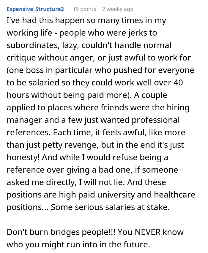 Employee Is Surprised Their Nasty Ex-Boss Attends A Job Interview At Their New Company, Does Their Best To Make Them Fail It