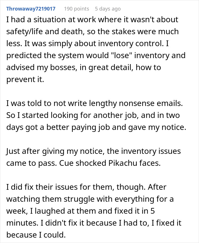 "In A Meeting, I Told My Boss My Workload Was Too Large, He Responded By Adding More Workload, I Resigned As He Said That" "In A Meeting, I Told My Boss My Workload Was Too Large, He Responded By Adding More Workload, I Resigned As He Said That"