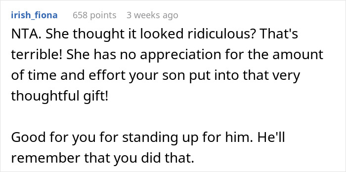 Woman Finds Her Stepson&rsquo;s Self-Made Gift &ldquo;Ridiculous&rdquo;, Contrary To Her Husband, Who Calls Off Her Birthday Party Over It