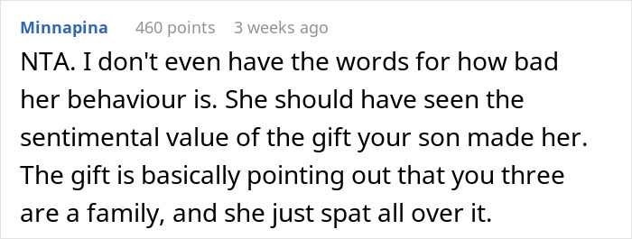 Woman Finds Her Stepson&rsquo;s Self-Made Gift &ldquo;Ridiculous&rdquo;, Contrary To Her Husband, Who Calls Off Her Birthday Party Over It