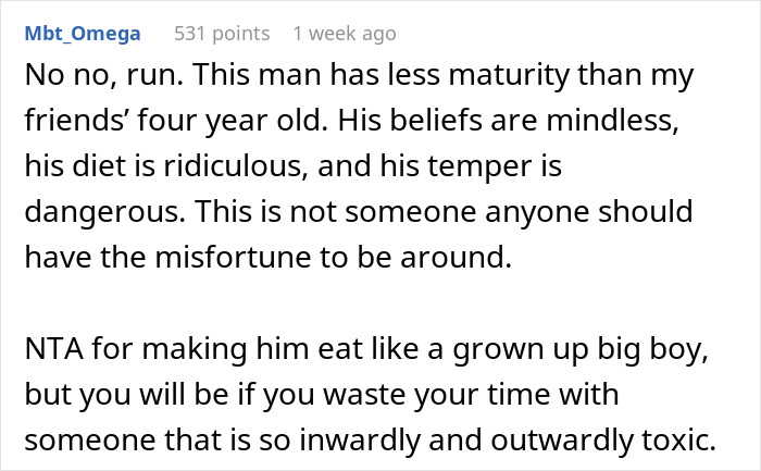 &ldquo;He&rsquo;s Been Feeling A Lot Better The Past Few Months&rdquo;: Boyfriend Explodes After He Finds Out His GF Has Been Making His Food Healthier
