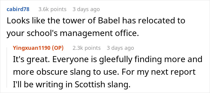 &ldquo;I&rsquo;m Now Writing In British Slang&rdquo;: Employees Maliciously Comply With New Report Writing Policy And Management Lives To Regret It