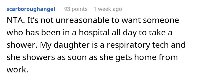 Husband Sleeps On The Couch Because His Gynecologist Wife Won&rsquo;t Shower Before Bed, Asks The Internet If He&rsquo;s A Jerk