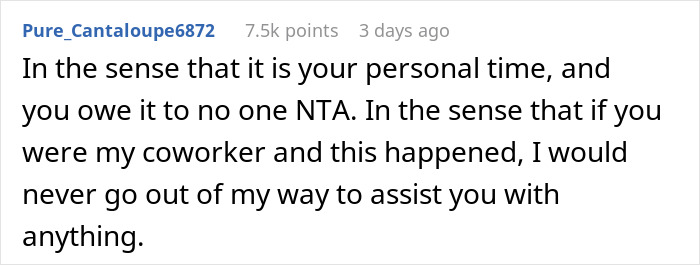 Childfree Coworker Says She Has Plans Instead Of Helping Colleague, Defends Herself Online After Colleague Catches Her Having A Solo Picnic