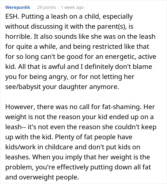 &ldquo;Am I The Jerk For Telling My Sister She Is Too Heavy And Lazy To Watch My Kid?&rdquo;