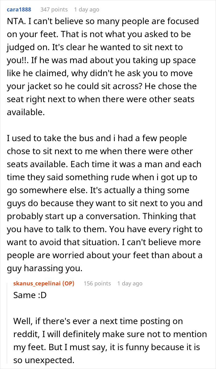 Woman On An Almost Empty Train Gets Labeled A Jerk By A Man For Refusing To Move Her Stuff So He Could Sit Next To Her For The Second Time