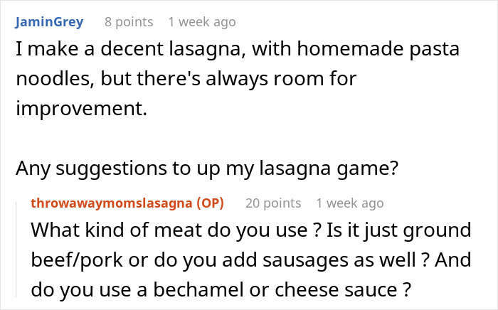 Woman Mocks GF&rsquo;s Signature Lasagna, Gets Insulted After She Serves Her A Premade One The Next Time