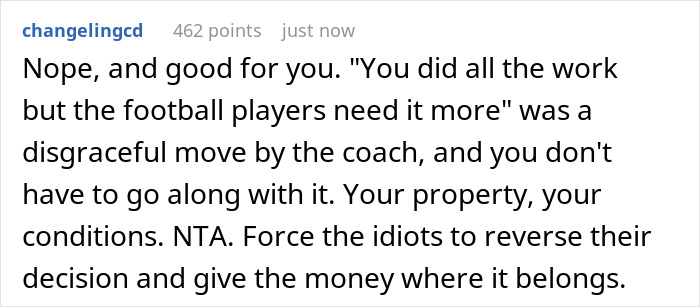 Dad Of A Cheerleader Agrees To Let School Use His Property For Their Fundraising Event, Takes His Promise Back When The Focus Shifts To The Football Team Dad Of A Cheerleader Agrees To Let School Use His Property For Their Fundraising Event, Takes His Promise Back When The Focus Shifts To The Football Team