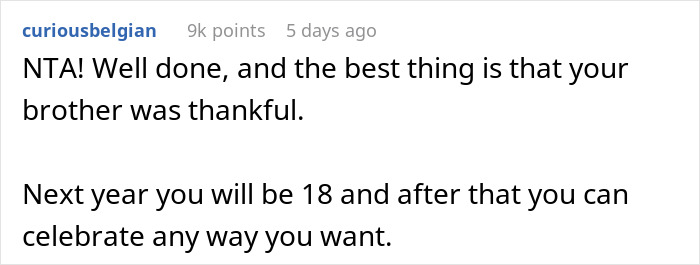 Teen Is Fed Up With Having To Celebrate Her Birthday With Her Little Brother, Infuriates Parents By Sabotaging It This Year