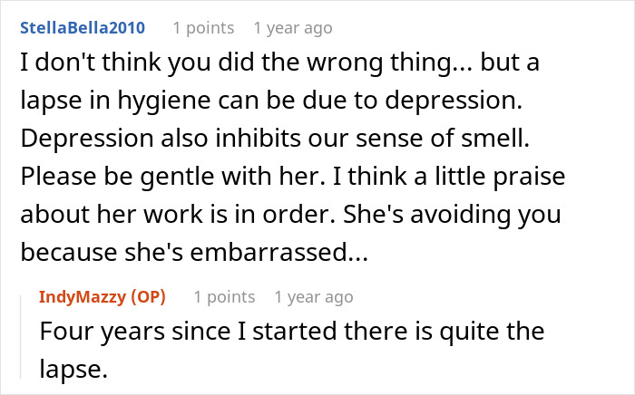 Person Avoids Coworker Who Stinks Of Cigarettes Until She Asks Why She Is Treated Differently, But Is &ldquo;Crushed&rdquo; By The Answer