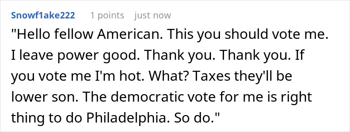 "Just Run The Ad Exactly As I Wrote It!": Newspaper Takes Heat From Election Candidate For Proofreading His Ad, Next Time Runs It Exactly As He Wrote It