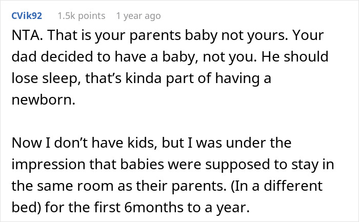 Parents Put 2-Month-Old Baby In Teen Brother's Room Because Dad Can't Sleep, He Finally Loses It
