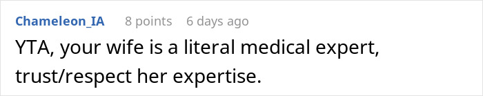 Husband Sleeps On The Couch Because His Gynecologist Wife Won&rsquo;t Shower Before Bed, Asks The Internet If He&rsquo;s A Jerk
