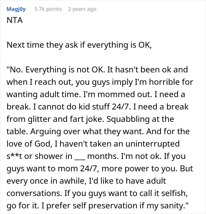 Family Tells Woman That &ldquo;It&rsquo;s Time To &lsquo;Grow Up&rsquo; And Accept That It&rsquo;ll Never Just Be The Sisters Again&rdquo; After She Refuses To Come Over For Easter