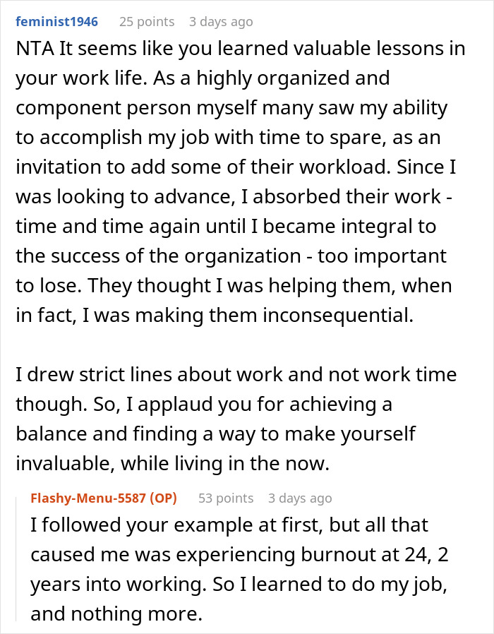 Childfree Coworker Says She Has Plans Instead Of Helping Colleague, Defends Herself Online After Colleague Catches Her Having A Solo Picnic