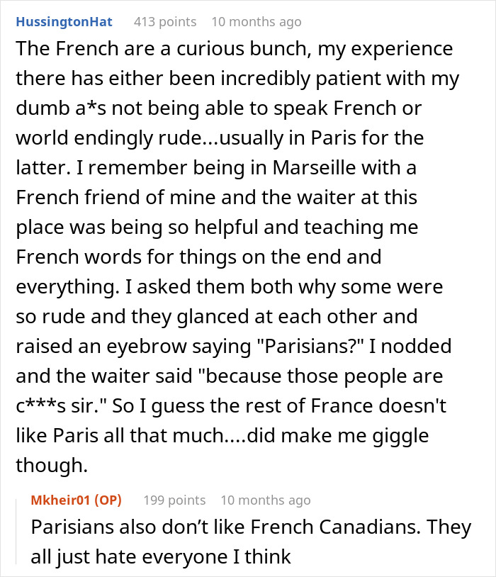 &ldquo;She Told Her In Perfect English That She Didn&rsquo;t Speak English&rdquo;: French Worker Refuses To Serve An American, Regrets It When She Comes Back With Her French Husband