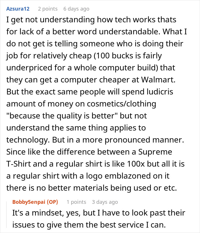 “She Exploded In A Rage”: PC Guru Is Left Dealing With Karen Over Her Son’s $2,000 Birthday Gift, Until Her Husband Gets Involved “She Exploded In A Rage”: PC Guru Is Left Dealing With Karen Over Her Son’s $2,000 Birthday Gift, Until Her Husband Gets Involved