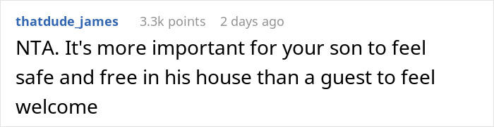 'Guestzilla' Walks Out After Being Confronted For Trying To Police Homeowner's Son