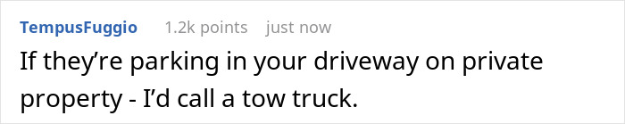 Neighbor Finds A Petty Way To Get Back At Teen Whose Friends Won&rsquo;t Stop Parking In Their Driveway