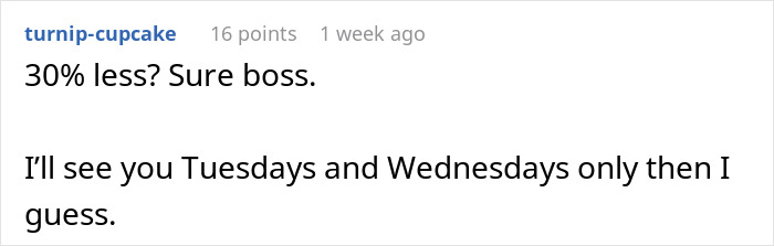 &ldquo;I Am Sorry, But I Cannot Afford It Either&rdquo;: Employee Refuses To Work For Less Money, Quits