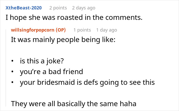Bride Makes A Post About Her Bridesmaid&rsquo;s Looks, Wondering What To Do, Gets Destroyed Instead