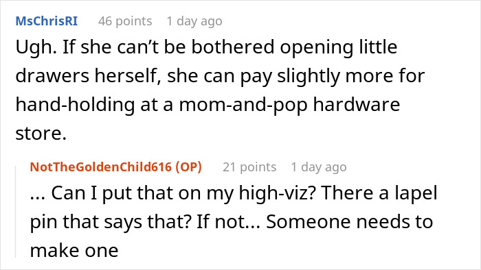 Karen Tries To Intimidate Worker, Demanding They &ldquo;Do Their Job&rdquo; And Help Her, So They Maliciously Comply