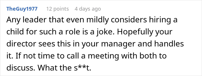 Efficient Employee Asks For A Raise, New Manager Threatens To Replace Them With His Teen Daughter At A Cheaper Rate Efficient Employee Asks For A Raise, New Manager Threatens To Replace Them With His Teen Daughter At A Cheaper Rate