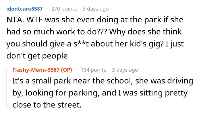 Childfree Coworker Says She Has Plans Instead Of Helping Colleague, Defends Herself Online After Colleague Catches Her Having A Solo Picnic