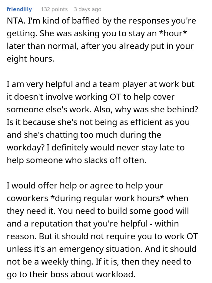 Childfree Coworker Says She Has Plans Instead Of Helping Colleague, Defends Herself Online After Colleague Catches Her Having A Solo Picnic