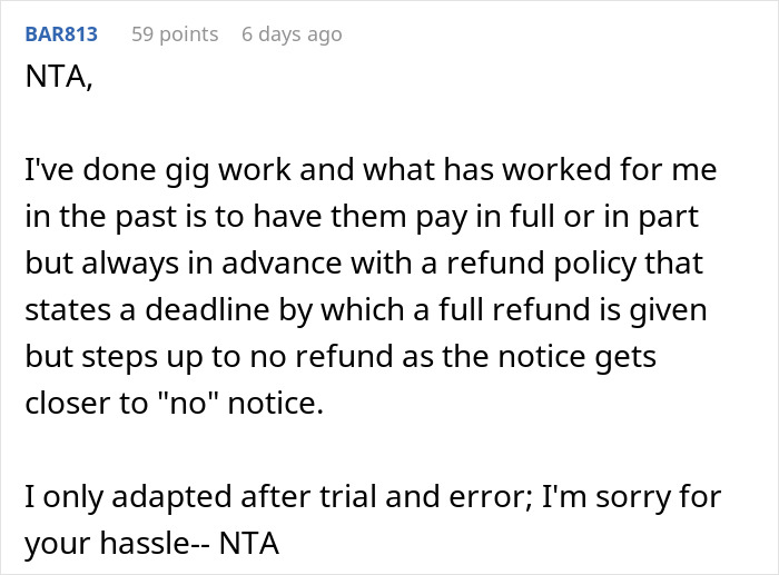 "The Price For Those 3 Days Was Going To Be $840": Babysitter Asks Parents To Still Pay Her For Her Service When They Cancel Last Minute