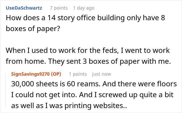 "Print Out The Internet? Yes Ma'am": Employee Shows Boss Just How Stupid Her Request Is By Following It To The Letter