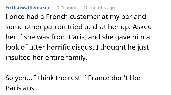 &ldquo;She Told Her In Perfect English That She Didn&rsquo;t Speak English&rdquo;: French Worker Refuses To Serve An American, Regrets It When She Comes Back With Her French Husband