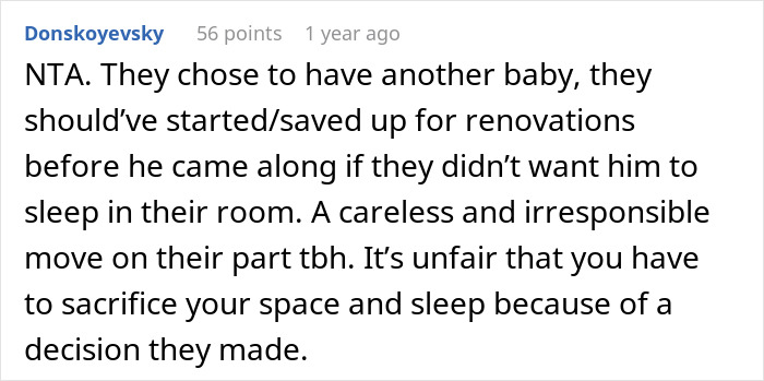 Parents Put 2-Month-Old Baby In Teen Brother's Room Because Dad Can't Sleep, He Finally Loses It