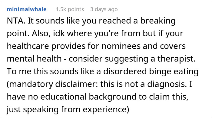 "She'll Leave Me With Plain Crackers": Guy Has To Go Hungry Because His Unemployed GF Eats Everything, He Finally Snaps "She'll Leave Me With Plain Crackers": Guy Has To Go Hungry Because His Unemployed GF Eats Everything, He Finally Snaps
