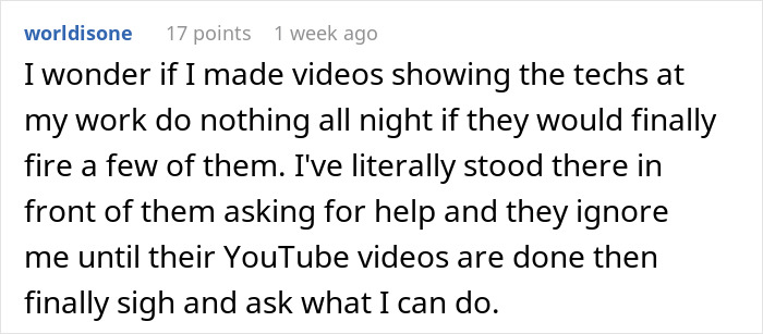 Coworker&rsquo;s Comments About This Person&rsquo;s Work Backfire After They Report Him To HR And Get Him Fired