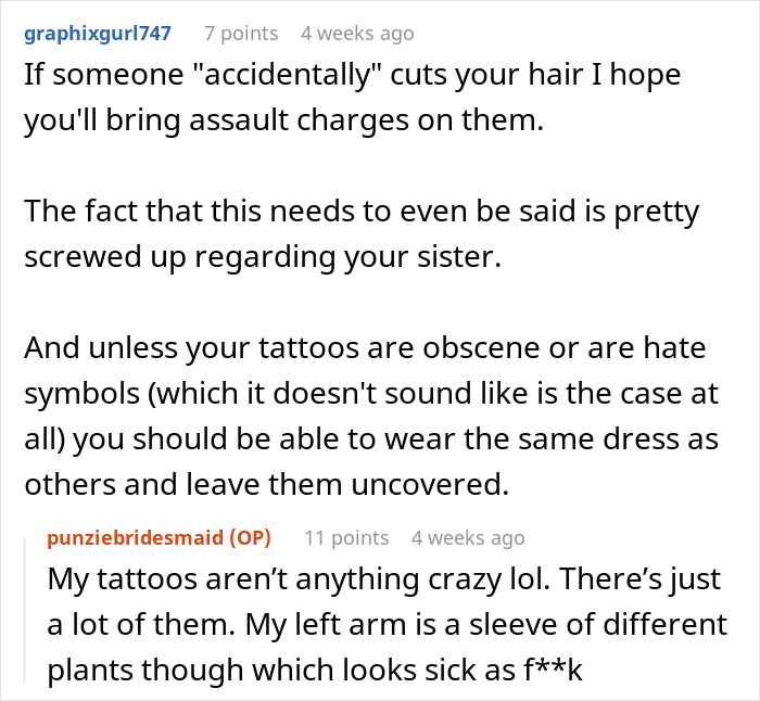 Woman Wants To Drop Out As Bridesmaid At Sister's Wedding After Her Ridiculous Hairstyle Request