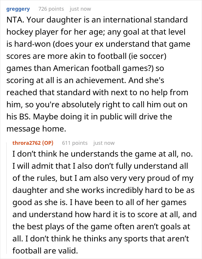 Uninvolved Dad Belittles Teen’s Sporting Achievements During A Family Gathering, Mom Takes None Of It And Calls Him A ‘Deadbeat’ Uninvolved Dad Belittles Teen’s Sporting Achievements During A Family Gathering, Mom Takes None Of It And Calls Him A ‘Deadbeat’