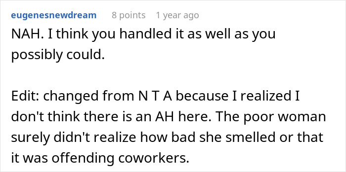 Person Avoids Coworker Who Stinks Of Cigarettes Until She Asks Why She Is Treated Differently, But Is &ldquo;Crushed&rdquo; By The Answer