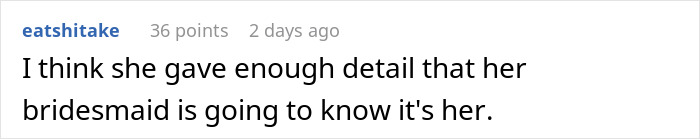 Bride Makes A Post About Her Bridesmaid&rsquo;s Looks, Wondering What To Do, Gets Destroyed Instead