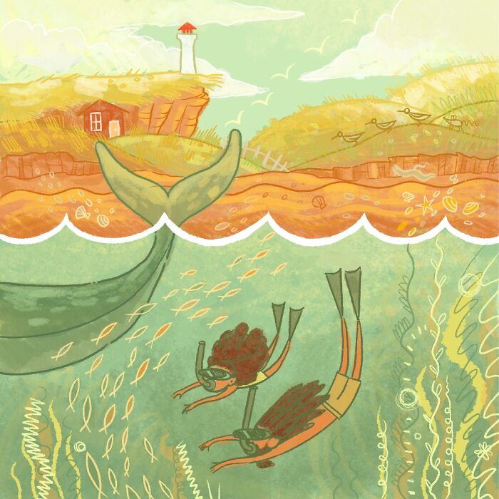 I Create Stunning Illustrations With Themes Of Life, Nature, Rebirth, And Spirituality