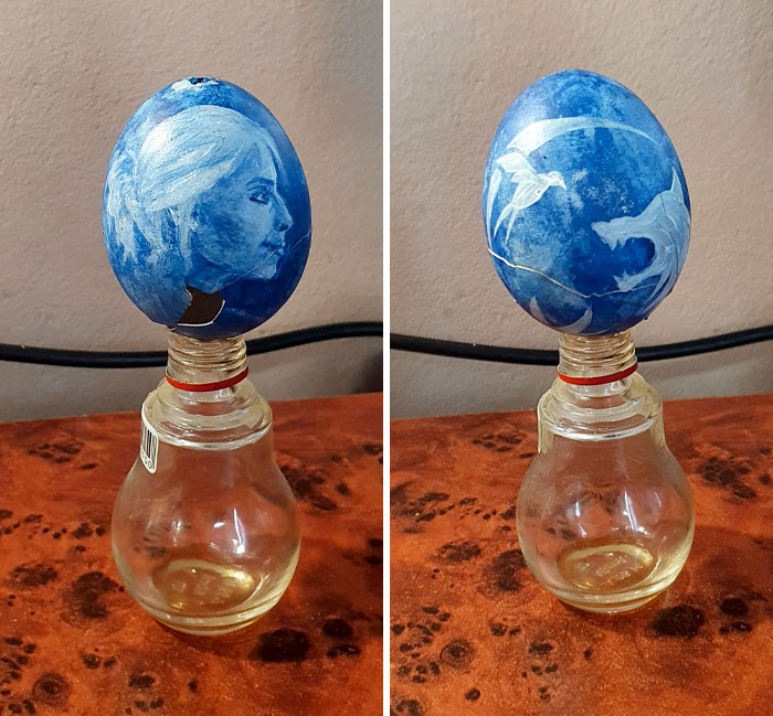 Happy Easter. I Held It Too Gently And Dropped It. I Tried To Fix It, But I'm Still Angry With Myself