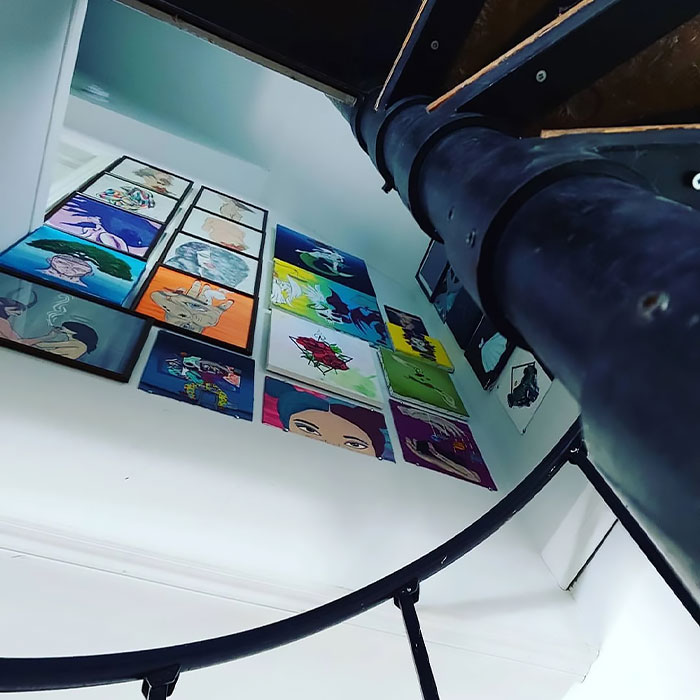 Painting on the wall 