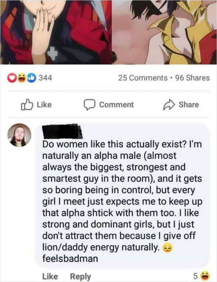 Just Tired Of Always Being An Alpha